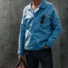 Men &SONS Jackets & Coats>Blue Bolt Chore Jacket