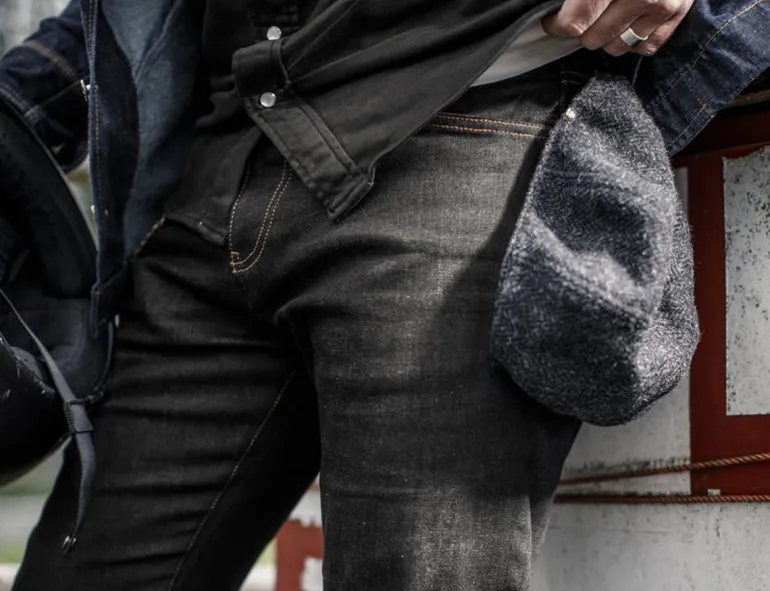 Men &SONS Bottoms & Shorts>Brandon Jeans Charcoal