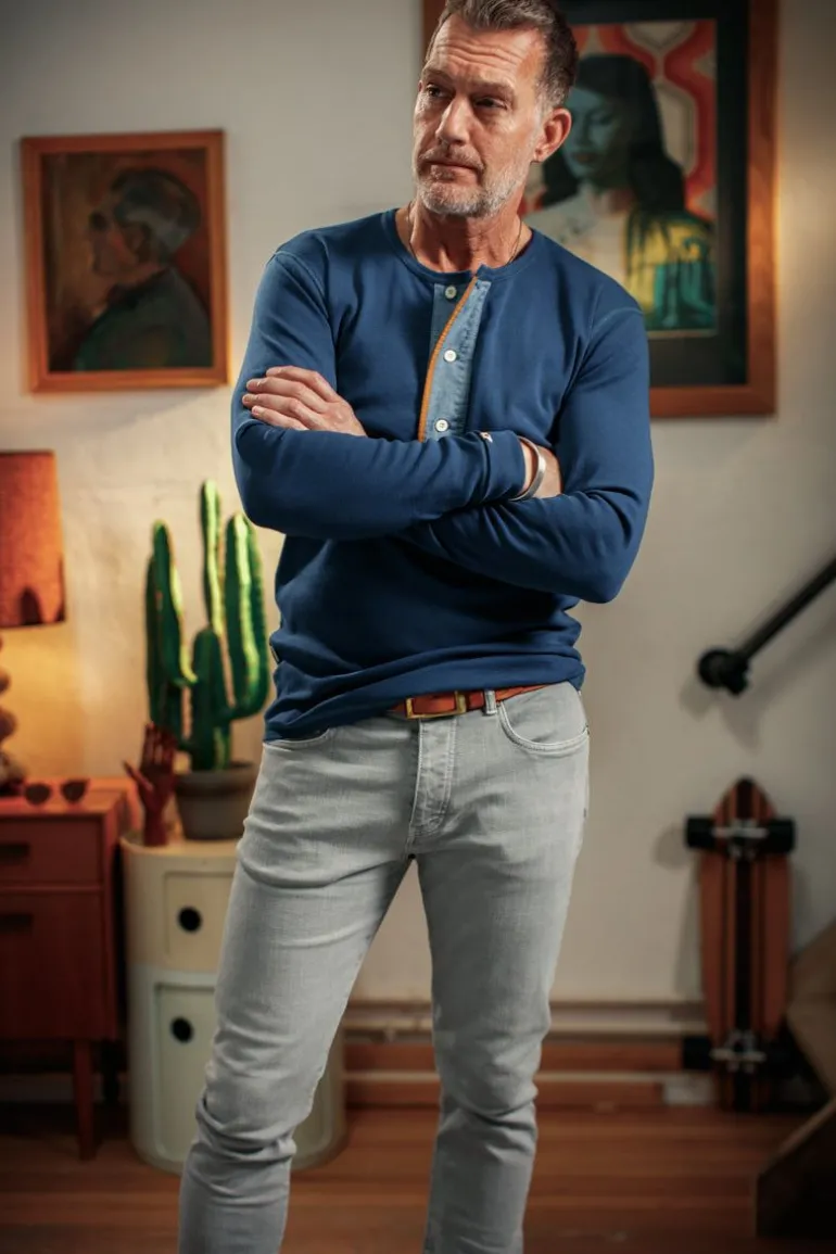 Men &SONS Bottoms & Shorts>Brandon Jeans Grey