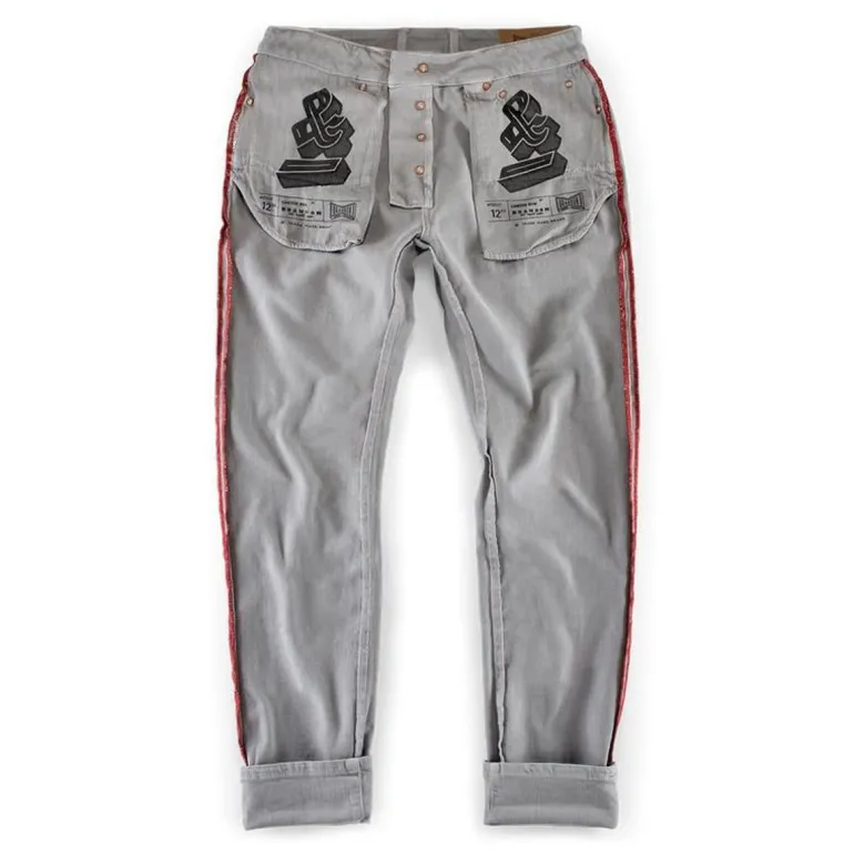 Men &SONS Bottoms & Shorts>Brandon Jeans Grey