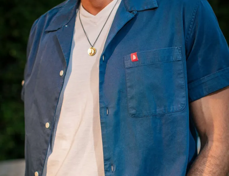 Men &SONS Tops>Classic White V-Neck T-Shirt