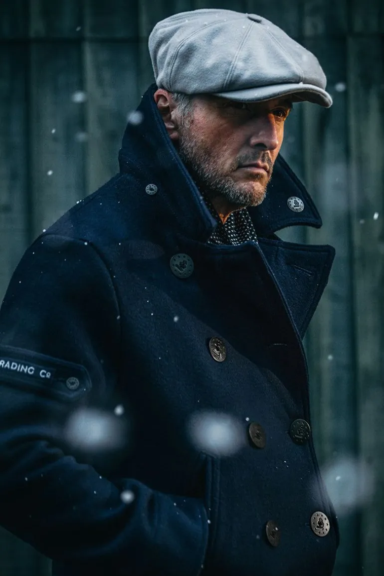 Men &SONS Headwear>Jackson Traditional Baker Boy Hat - Light Grey