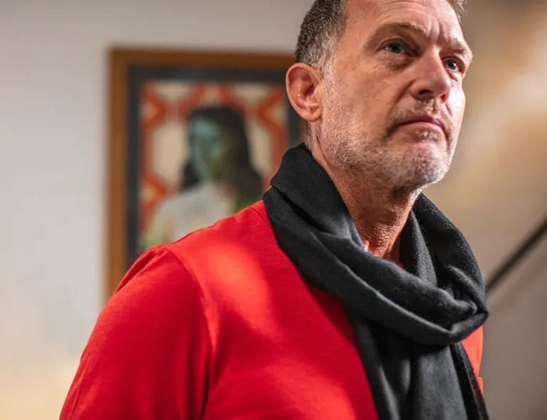 Men &SONS Knitwear>Outlaw Scarf Black