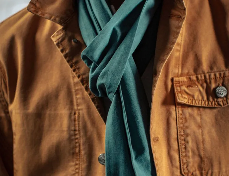 Men &SONS Scarves>Sea Green Scarf