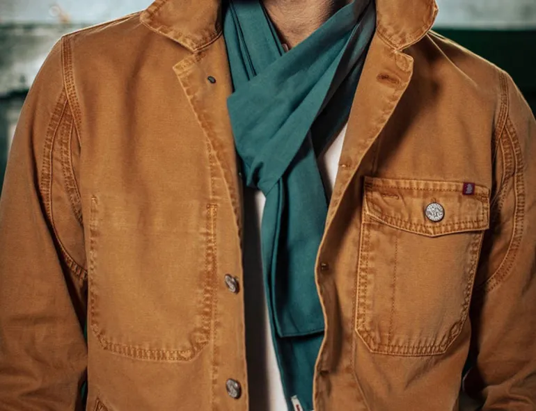 Men &SONS Scarves>Sea Green Scarf