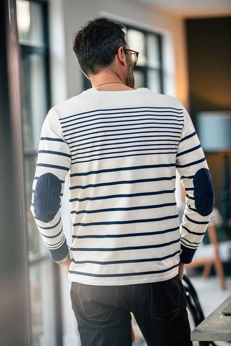 Men &SONS Tops>21 Breton Long Sleeve Top
