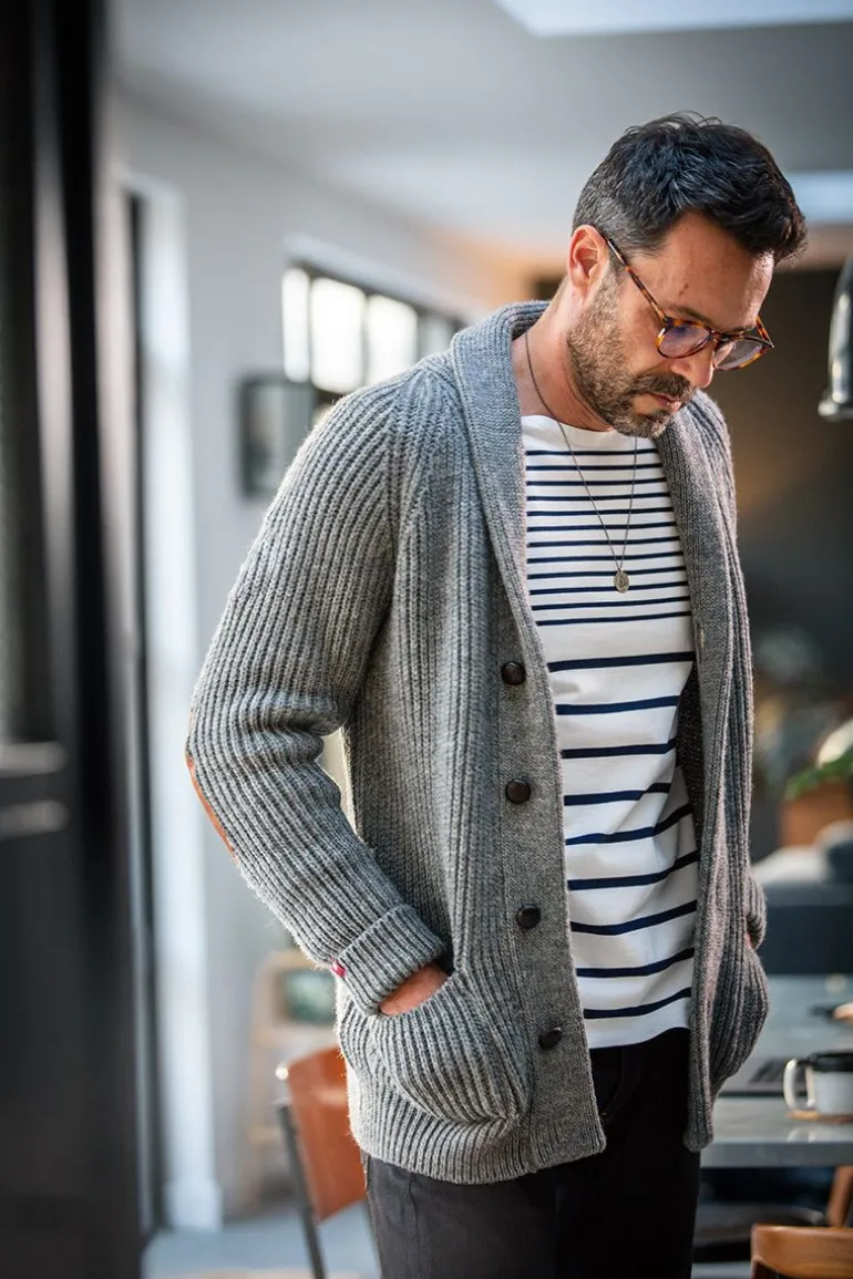 Men &SONS Tops>21 Breton Long Sleeve Top