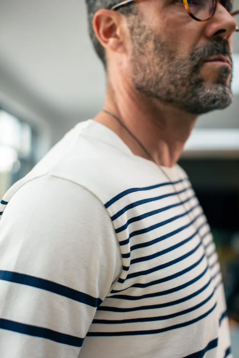 Men &SONS Tops>21 Breton Long Sleeve Top