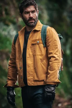 Men &SONS Leather Goods>Adventure Gloves Black