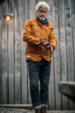 Men &SONS Leather Goods>Adventure Gloves Oxblood Brown