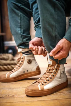 Men &SONS Footwear>Baseline Basketball High Top