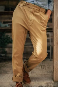 Men &SONS Bottoms & Shorts>Beckett Trousers Tan
