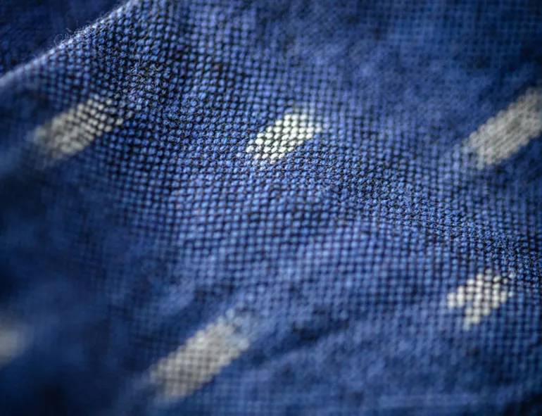 Men &SONS Scarves>Blue Star Dot Scarf