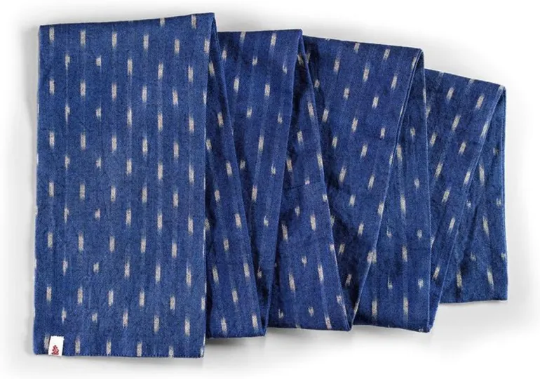 Men &SONS Scarves>Blue Star Dot Scarf