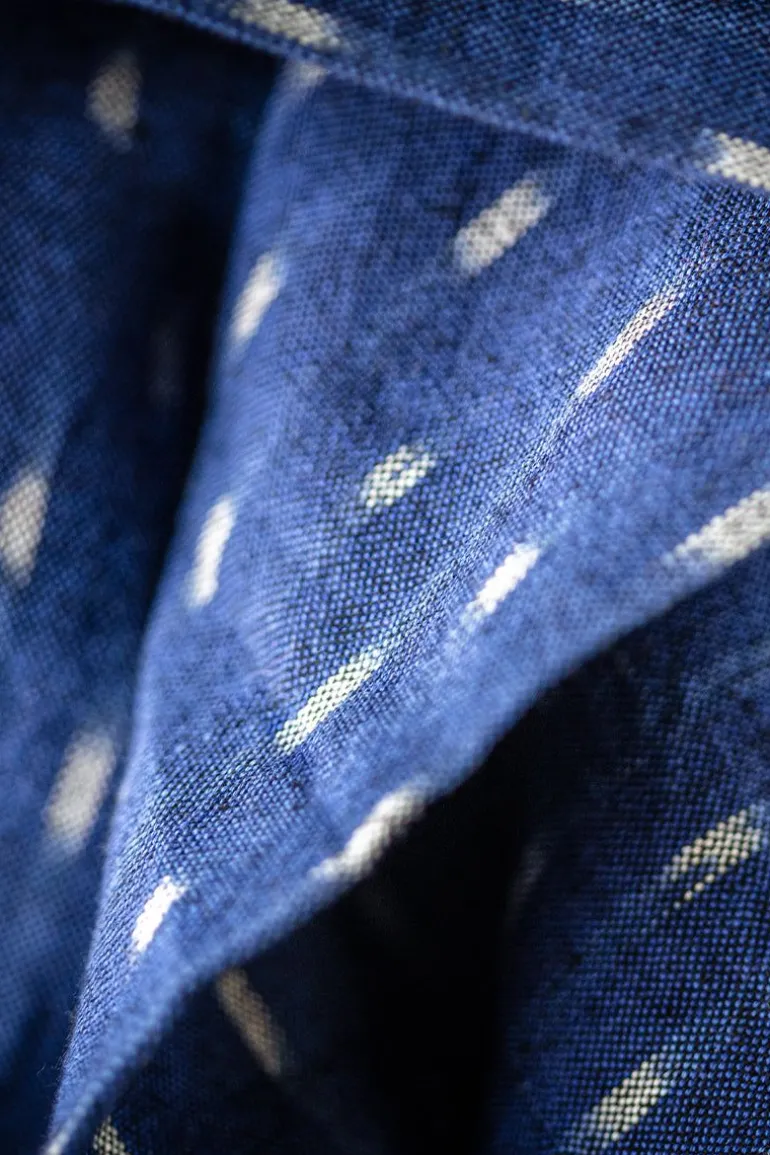 Men &SONS Scarves>Blue Star Dot Scarf