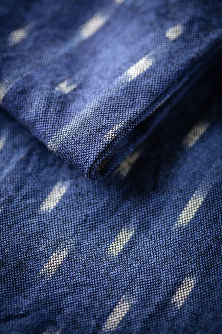 Men &SONS Scarves>Blue Star Dot Scarf