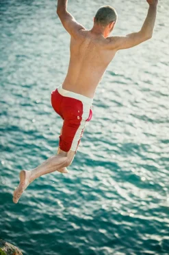 Men &SONS Bottoms & Shorts>Bodhi Boardshorts Red
