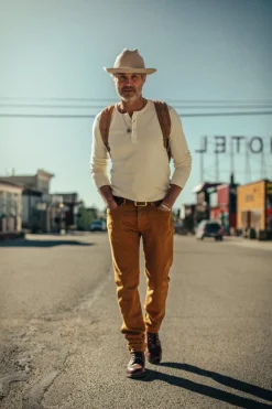 Men &SONS Bottoms & Shorts>Brandon Jeans Tan