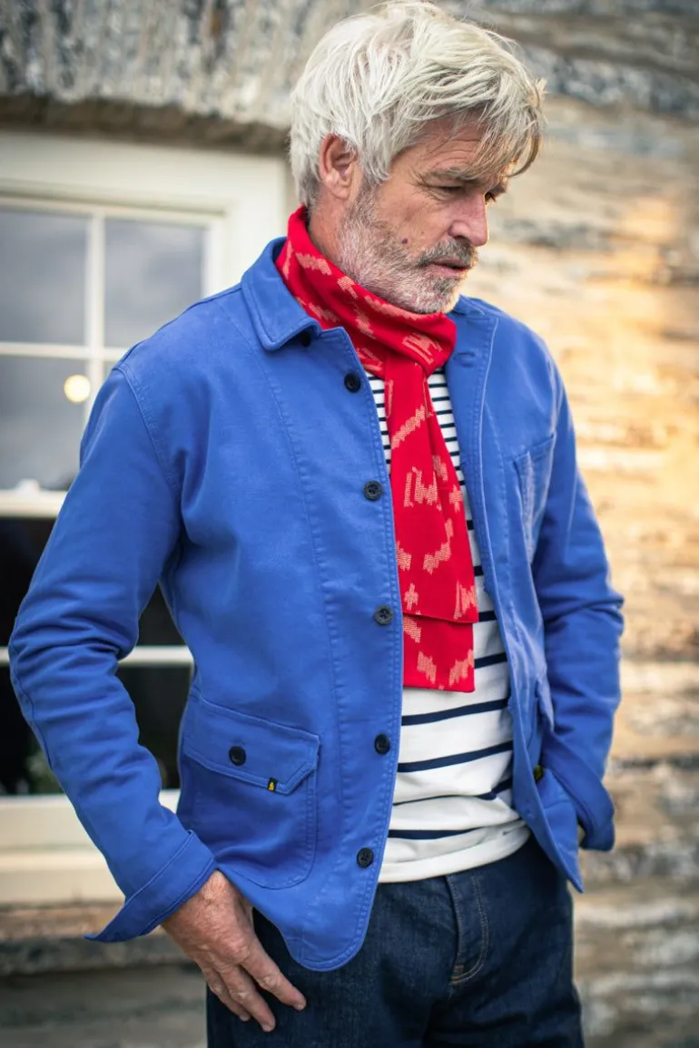 Men &SONS Jackets & Coats>Carver Jacket French Blue