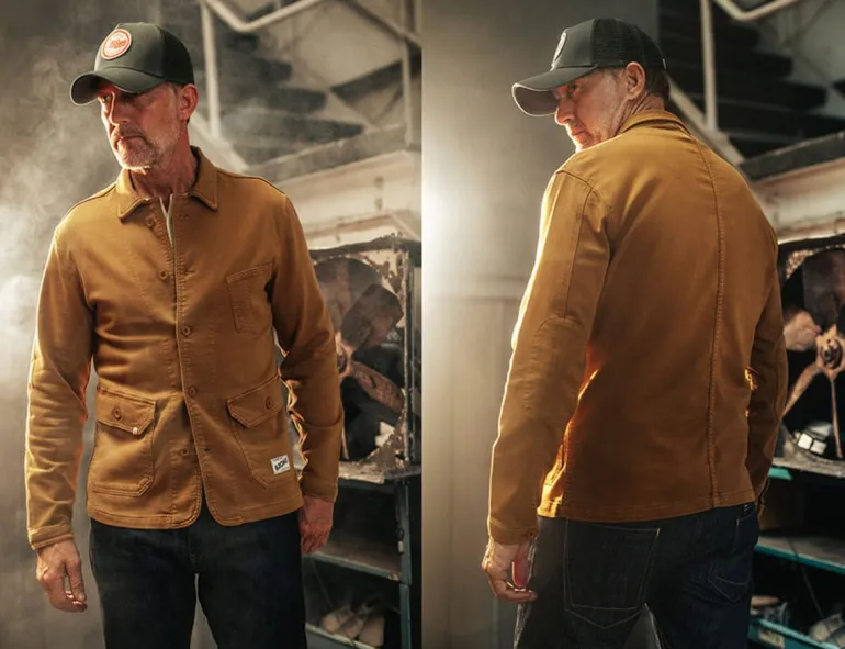 Men &SONS Jackets & Coats>Carver Jacket Tan