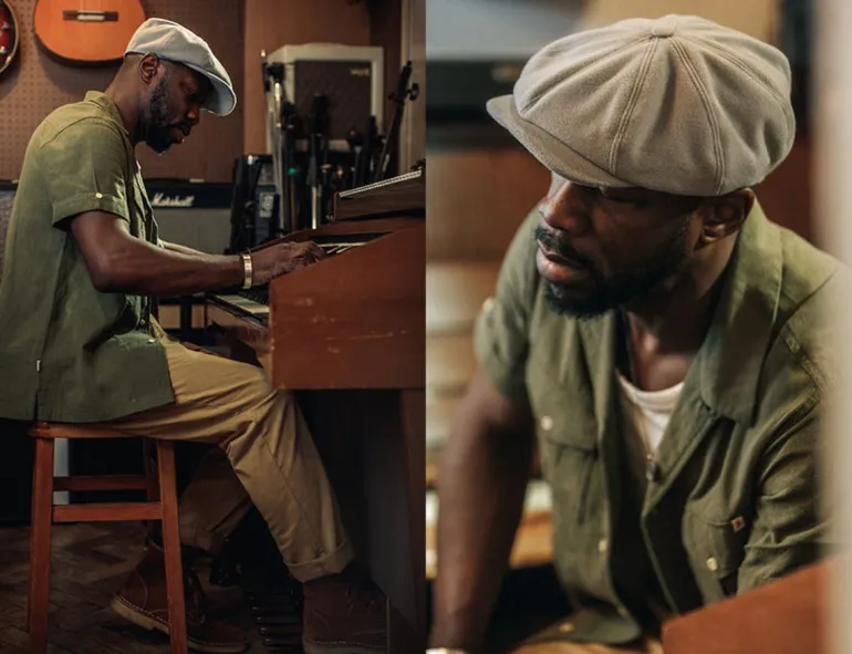 Men &SONS Tops>Coast Shirt Army Green