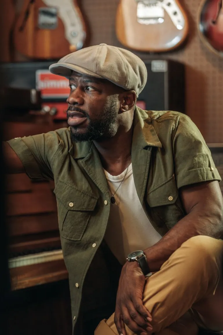 Men &SONS Tops>Coast Shirt Army Green