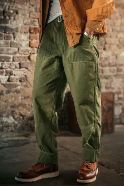 Men &SONS Bottoms & Shorts>Fatigue Pant Army Green