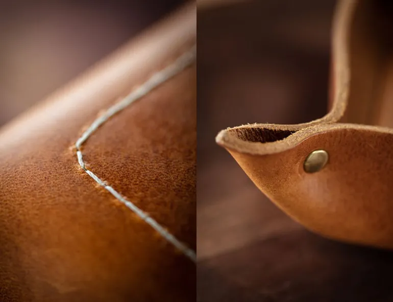 Men &SONS Leather Goods>Leather Tray Tan