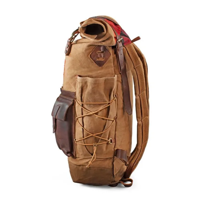 Men &SONS Leather Goods>Nordic Rucksack Tan