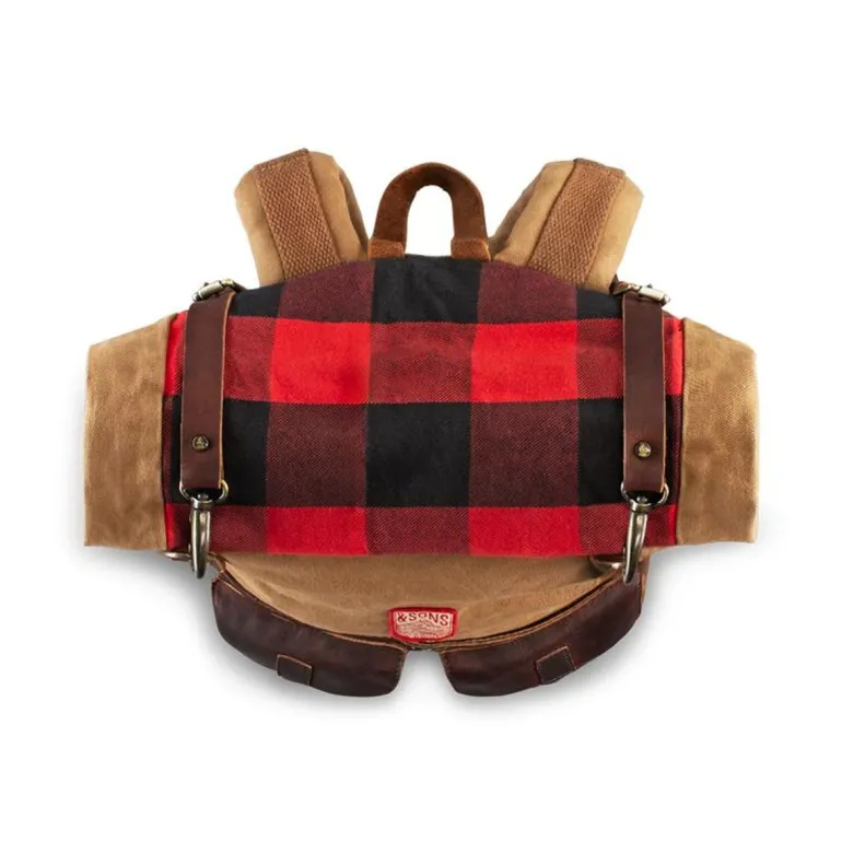 Men &SONS Leather Goods>Nordic Rucksack Tan