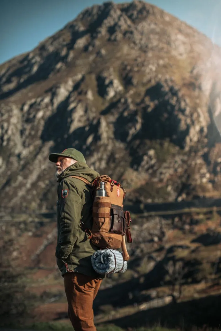 Men &SONS Leather Goods>Nordic Rucksack Tan