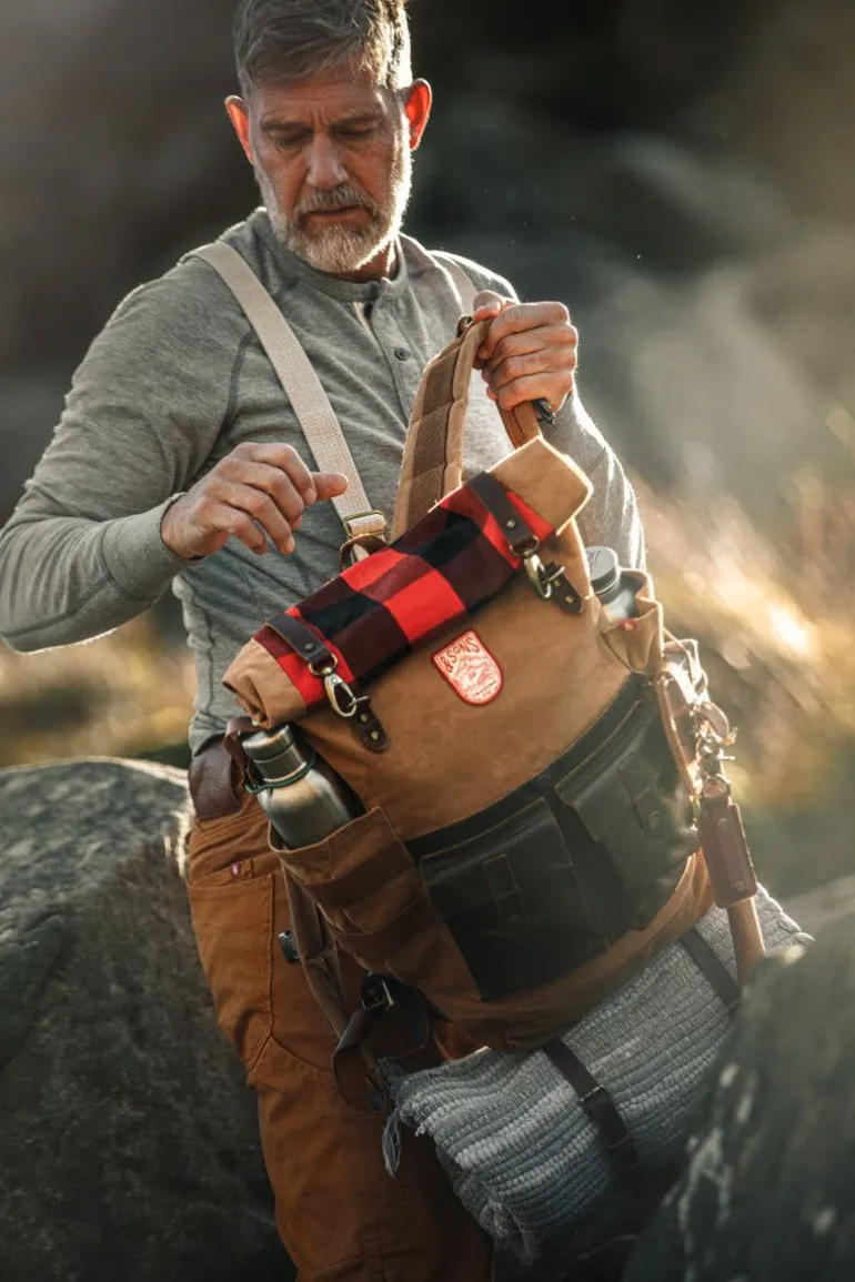 Men &SONS Leather Goods>Nordic Rucksack Tan
