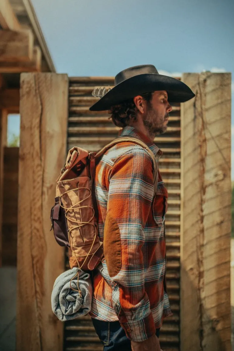 Men &SONS Leather Goods>Nordic Rucksack Tan