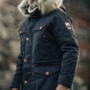 Men &SONS Jackets & Coats>Ridge Snow Parka Navy