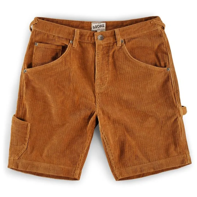 Men &SONS Bottoms & Shorts>San Diego Shorts Tan