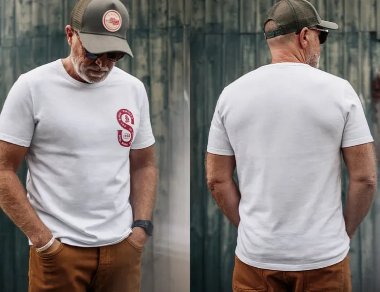 Men &SONS Tops>Sigma T-Shirt White