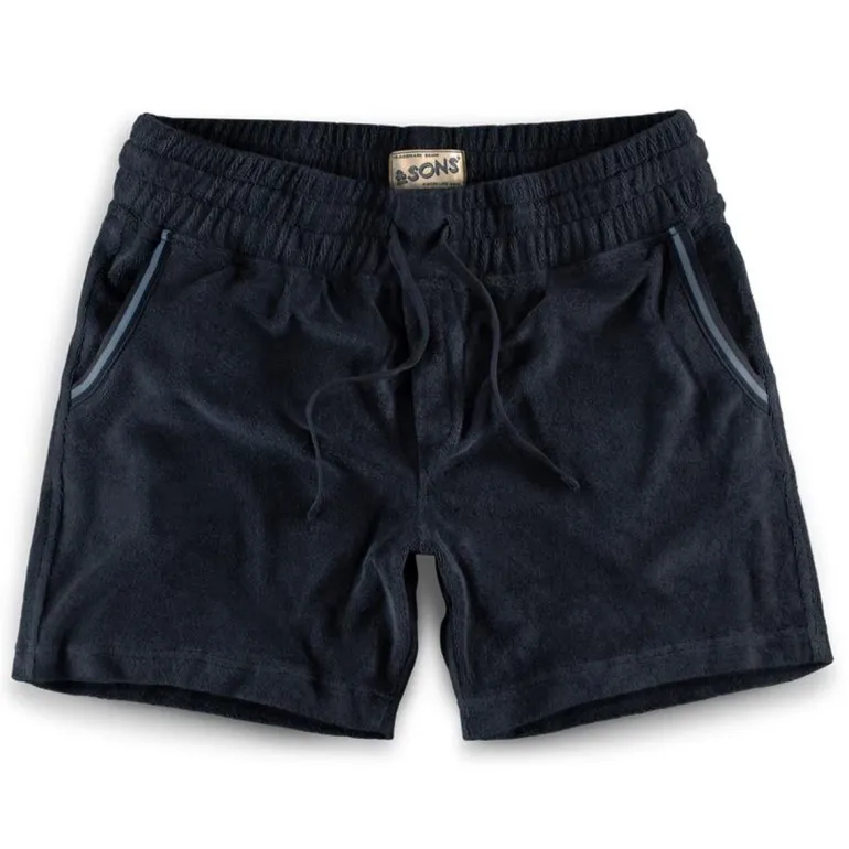 Men &SONS Bottoms & Shorts>Solar Shorts Navy