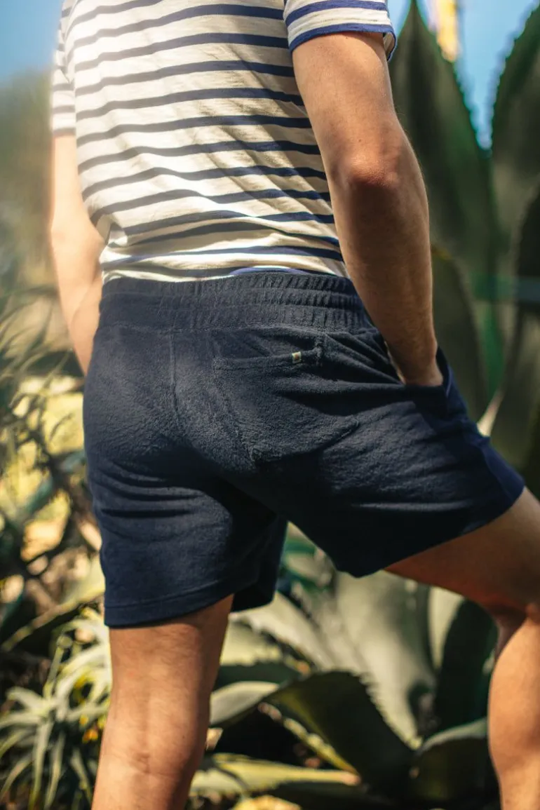 Men &SONS Bottoms & Shorts>Solar Shorts Navy
