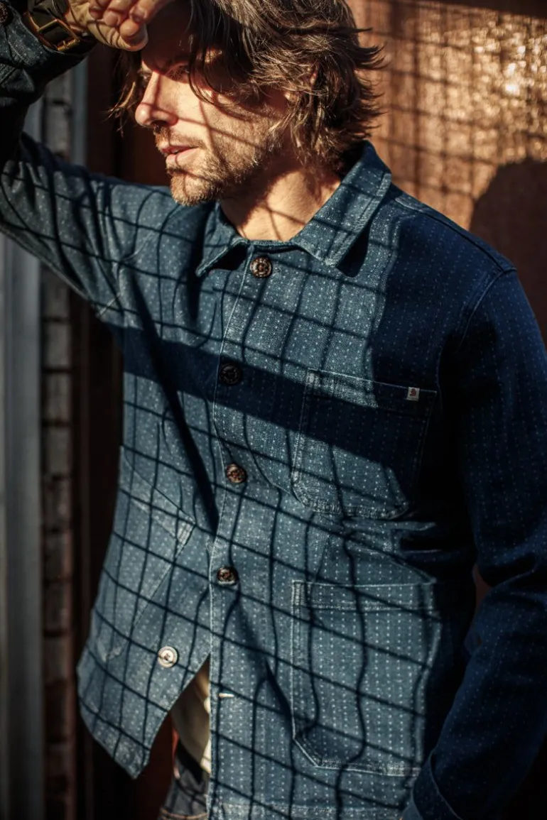 Men &SONS Jackets & Coats>Stockton Jacket Indigo