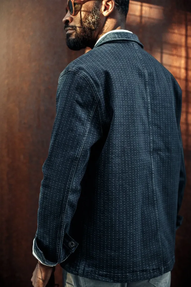 Men &SONS Jackets & Coats>Stockton Jacket Indigo