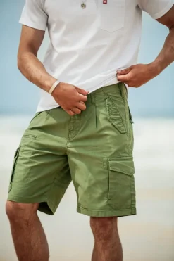 Men &SONS Bottoms & Shorts>Surplus Army Shorts Green