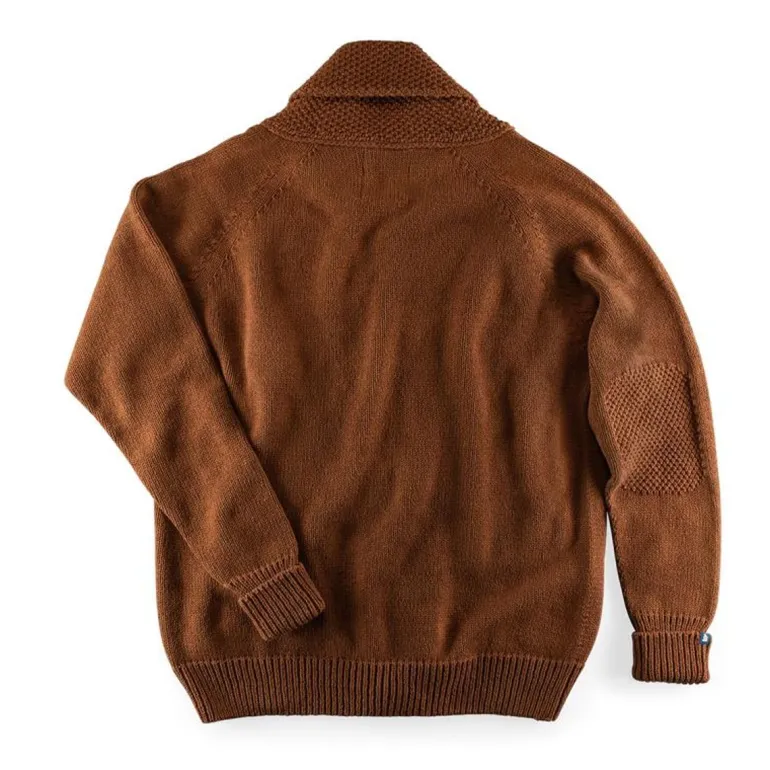 Men &SONS Jackets & Coats>Turner Cardigan Rust