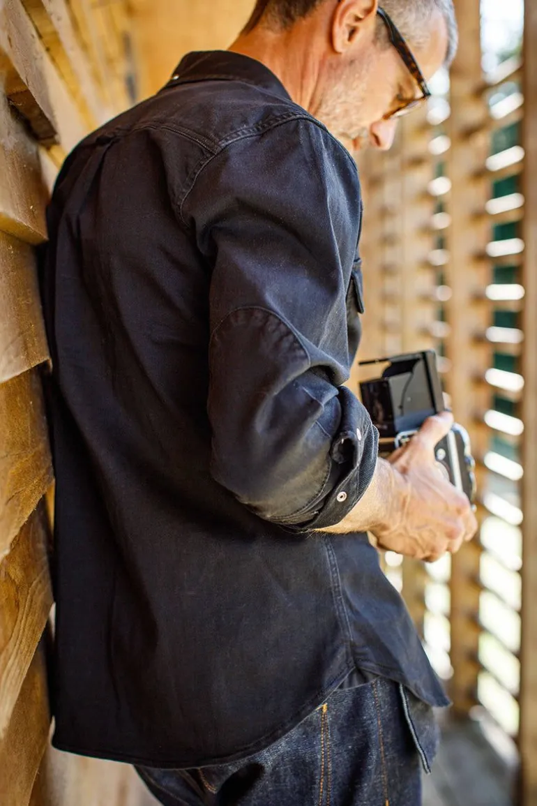 Men &SONS Tops>Sunday Shirt Black