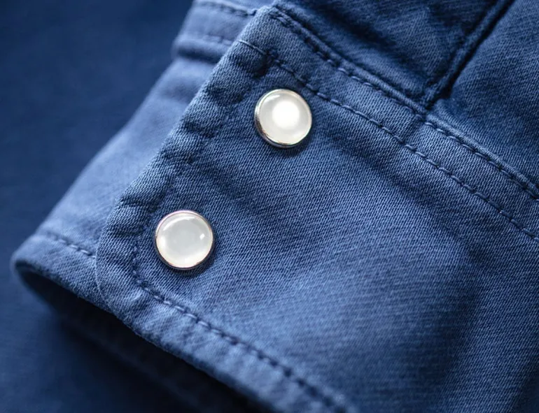 Men &SONS Tops>Sunday Shirt Utility Navy