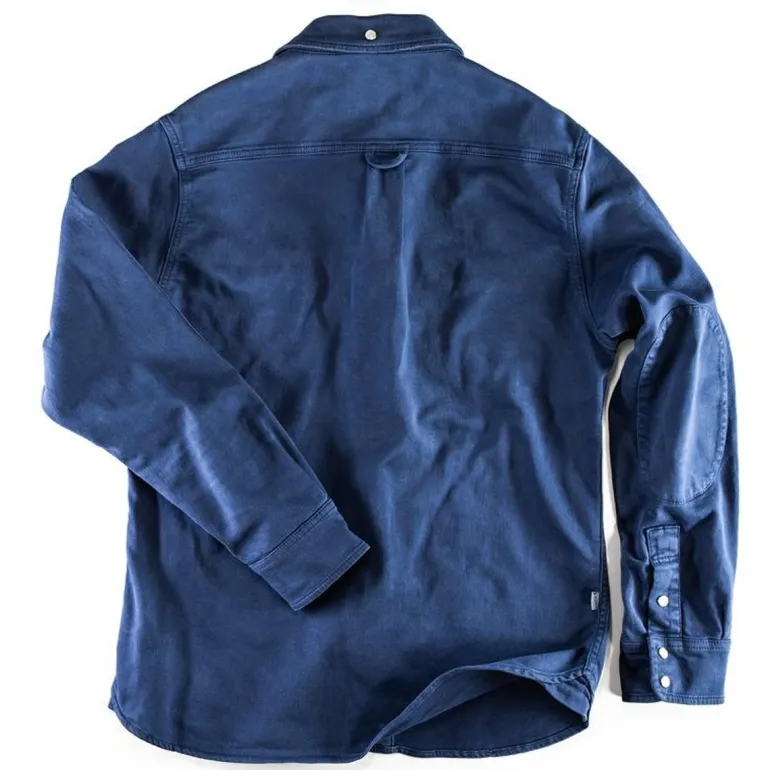 Men &SONS Tops>Sunday Shirt Utility Navy