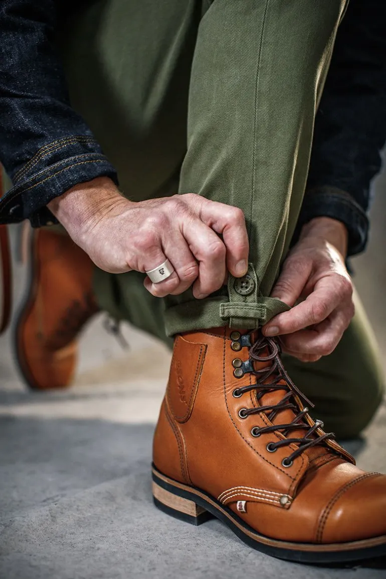 Men &SONS Bottoms & Shorts>Virgil Chino Army Green