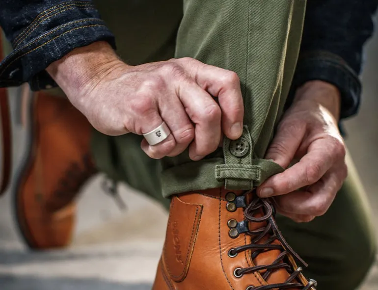 Men &SONS Bottoms & Shorts>Virgil Chino Army Green