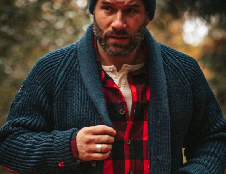 Men &SONS Jackets & Coats>Yukon Flannel Field Shirt