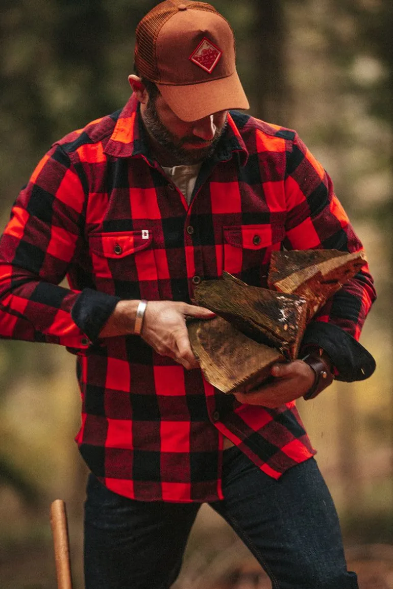 Men &SONS Jackets & Coats>Yukon Flannel Field Shirt